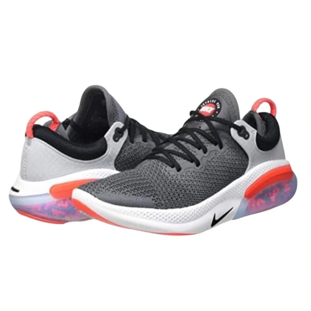 Nike Joyride Run Flyknit Mens Running Shoes Grey Crimson AQ2730-004 Size 11.5